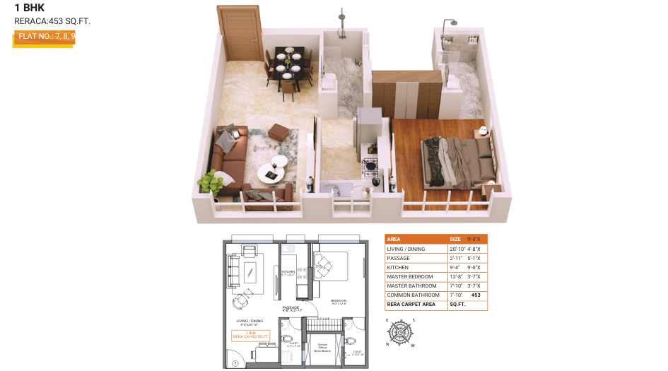 Hareshwar-Pride-Floor-Plan-1-BHK